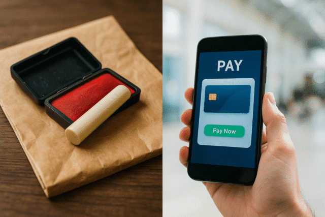 도장 찍고 팩스 보내는 것은 여전하지만, 한 편으로는 누구보다 글로벌 스탠다드에 충실히 쫓아가는 일본